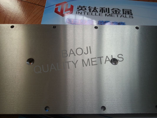 CNC machining Titanium Sputtering Target Forged 99.6% For Liquid Crystal Display