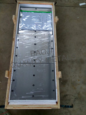 CNC machining Titanium Sputtering Target Forged 99.6% For Liquid Crystal Display