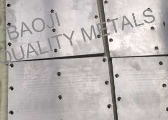 Hot Rolled 99.999% Titanium Sputtering Target CNC Machining For Solar Photovoltaic