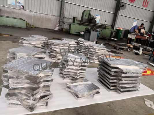 Hot Rolled 99.999% Titanium Sputtering Target CNC Machining For Solar Photovoltaic